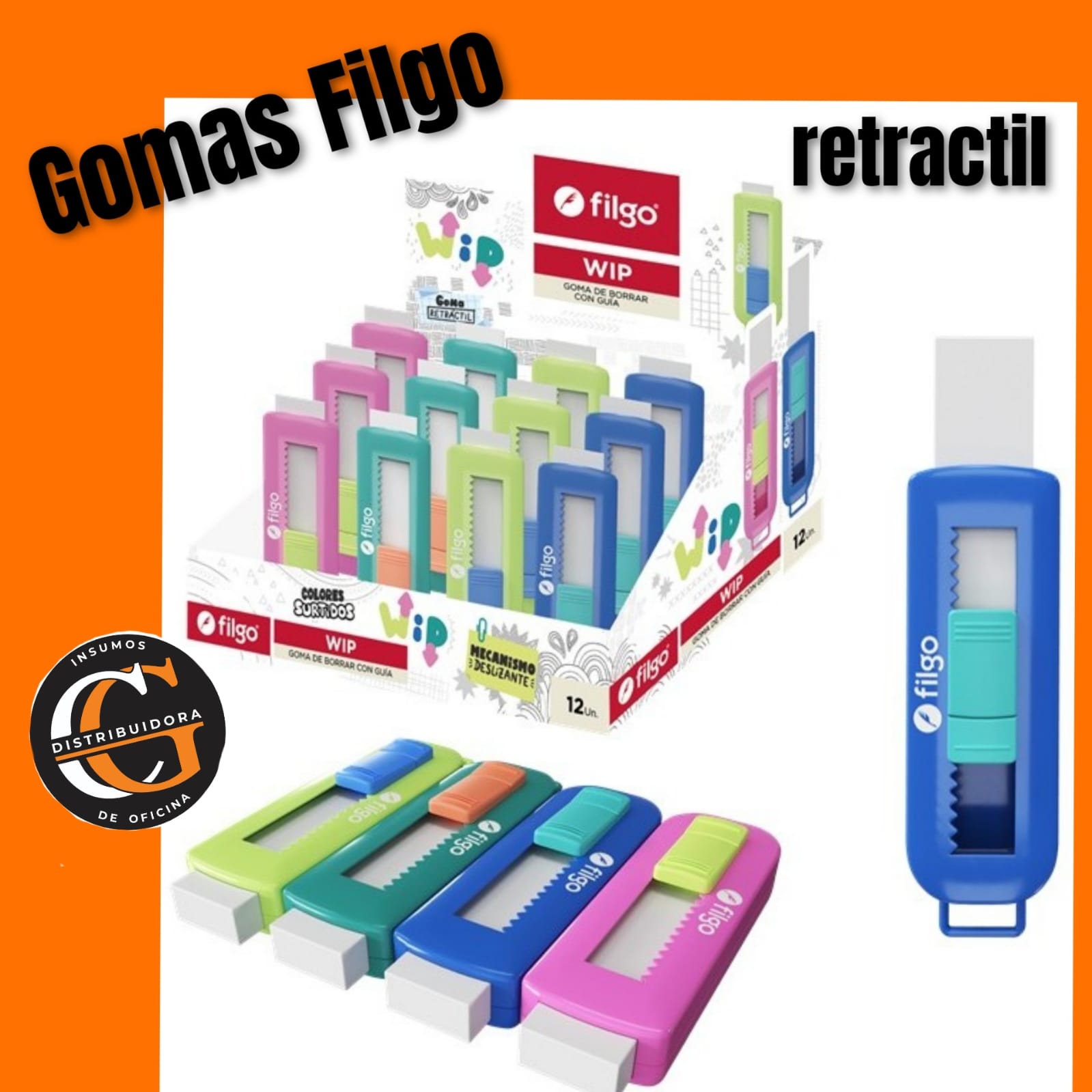GOMA FILGO BLANCA RETRACTIL FANTASIA WIP